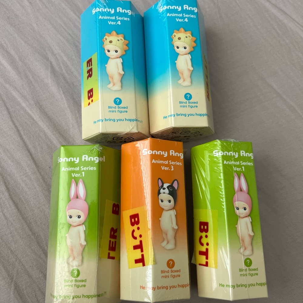 Sonny Angels Animal Series Collectible Figures - Multicolor